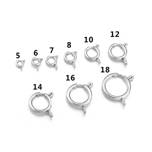 ACEWORKS Fermoir à ressort |   Acier inoxydable plaqué or 18 carats |   Comprend un service d'ajout de breloques pour la fabrication de bracelets/colliers - Product Image 4