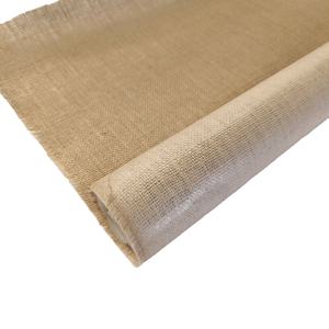 Tissé 100% Jute Tissu PE Enduit Imperméable Toile De Jute Tissu pour Sac