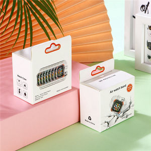 Bande transparente en TPU pour Apple Watch Series 7 Sport Style 45mm Housse de bracelet en silicone pour Iwatch 7 Iwatch7 45mm 41mm - Product Image 5