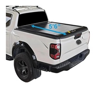 Couverture de benne électrique rétractable en alliage d'aluminium étanche pour pick-up F150 tout-terrain