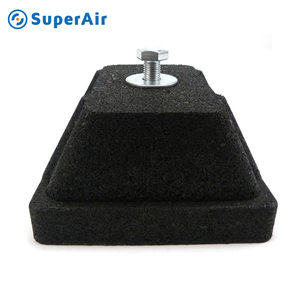 Pieds anti-vibration en caoutchouc pour climatiseur, amortisseurs anti-vibrations pour montage extérieur, tampons en caoutchouc STG – Prix usine - Product Image 2