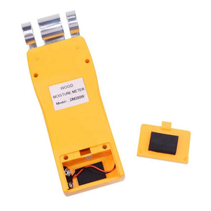 GOYOJO DM200W Portable Textile Moisture <b>Meter</b> 0.1% Resolution 1 Year Warranty Plastic Construction <b>Humidity</b> Detection - Product Image 3