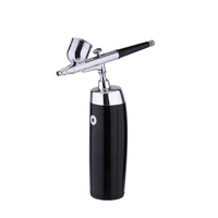 Inyector de oxígeno Mini Kit de compresor de aire Cepillo de aire inalámbrico Pintura en aerosol para arte de uñas Tatuaje Craft Cake Nano Fog Mist Spray