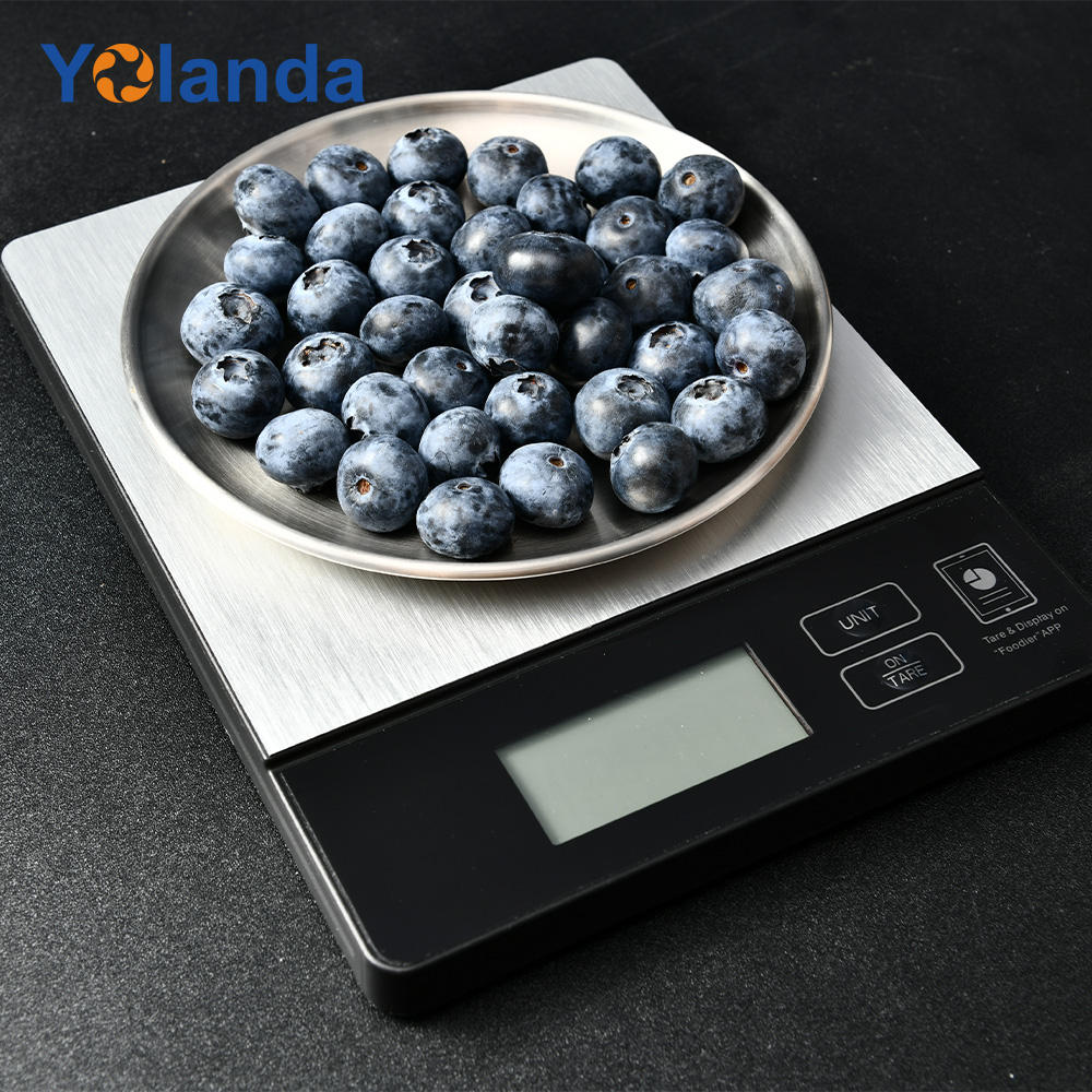 Stainless Steel Accurate Kitchen Scale Bluetooth Nutrition