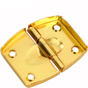 Charnières en métal doré de producteur professionnel <span class=keywords><strong>avec</strong></span> charnières de boîtier de <span class=keywords><strong>vol</strong></span> à rotation de 90 degrés et séjour de couvercle pour charnière pliante en métal de boîtier et de boîte - Product Image 6
