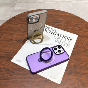 Housses magnétiques antichoc pour <span class=keywords><strong>PC</strong></span> pour 16 Pro Max Business Design Strip Stand Bracket avec sensation de peau - Product Image 5