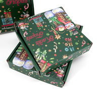Caja de Regalo Magnética Navideña Personalizada con Impresión a Todo Color, Empaque para Regalos Navideños, Caja de Suscripción al por Mayor