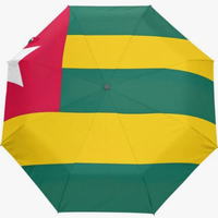 Parapluie automatique de haute qualité à ouverture et fermeture entièrement automatiques, imprimé du drapeau de la Tunisie, style national créatif, cadeau commémoratif significatif