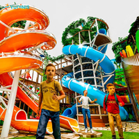 Estructura de Juego Suave con Temática del Reino Animal con Juegos Educativos para Niños, Equipo de Juego Suave para Recreación Infantil