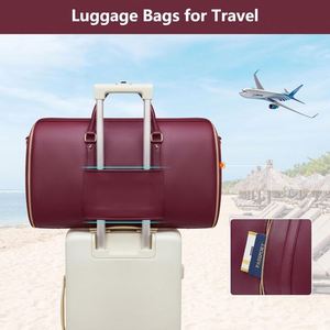 Free Sample <b>Suit</b> Luggage Garment <b>Bag</b> With Shoulder Strap <b>for</b> Travel and Business Trips Garment <b>Bag</b> - Product Image 4