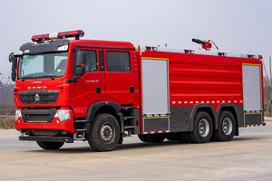 Sinotruk HOWO 6X4 10000 litres <span class=keywords><strong>camion</strong></span> multifonctionnel de lutte contre l'incendie en mousse d'eau pour les interventions d'urgence - Product Image 3