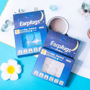 Bouchons d'oreilles en silicone souple Welta Factory, bouchons d'oreilles en mastic pour dormir, nager, pour enfants et adultes, en emballage individuel - Product Image 5