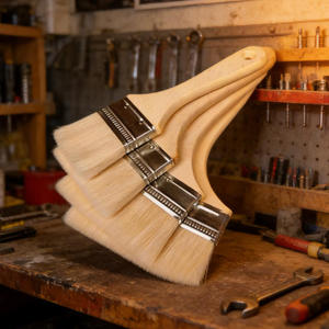 Pennello per pittura domestica, pennello professionale per pareti, pennello con setole resistenti, strumento per pittura fai <span class=keywords><strong>da</strong></span> te, pennello per pittura industriale - Product Image 1