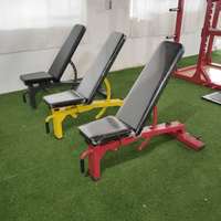 Équipement d'entraînement de bonne qualité banc de musculation pliable multifonction pour la maison ou la salle de sport utilisé banc assis