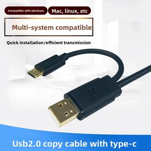 Nhà sản xuất cung cấp Yinghuang xinyu U-133 <span class=keywords><strong>USB</strong></span> 2.0 oxy-miễn phí đồng PVC Áo khoác nam-nam kết nối cáp Type-C cổng dữ liệu - Product Image 5