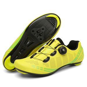 Chaussures de cyclisme ajustées légères et respirantes en caoutchouc et maille pour hommes avec logo personnalisé, pour l'entraînement, l'extérieur, le vélo de <span class=keywords><strong>route</strong></span>, le VTT, les voyages et le fitness - Product Image 5