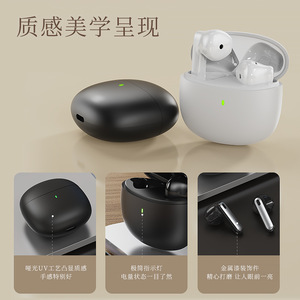 Tws <b>Bluetooth</b> Earphones Y60 Sport Half In Ear Wireless Touch Control Type C Charging Low Latency AAC Codec - Product Image 5