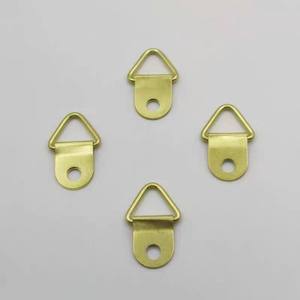 Triangular Hanging Ring <b>Picture</b> <b>Frame</b> <b>Hook</b> Brass Hardware 3-5kg Load Capacity Single <b>Hook</b> Medium Size - Product Image 1