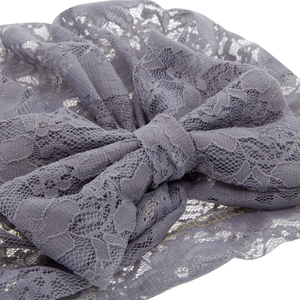Vente chaude dentelle bandeaux et arcs mignon bandeau bébé Turbans pour bébés tête porter cheveux accessoires bébé bandeau - Product Image 6