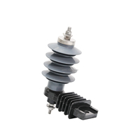 Parafoudre en caoutchouc silicone polymère à oxyde de zinc Shuangfeng pour applications de protection contre la foudre basse tension 9-33 kV