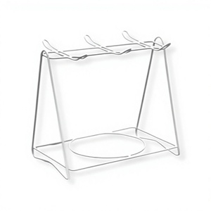 Estante Metálico de Doble Nivel para Tazas con Almacenamiento para Platos, Soporte Minimalista para Vajilla de Cocina, Diseño Apilable de Tipo Vertical - Product Image 4