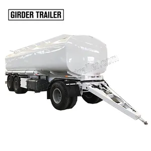 Dissel Towing Ogen 3 Assen 25000L Stookolie Vloeibare Diesel Tank Volledige Trailer Met 2 Compartimenten