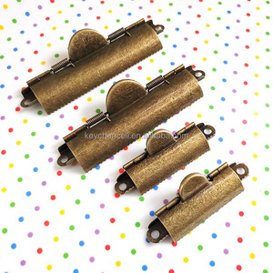 Vieux Vintage 70mm 110mm Antique Laiton Bronze Multitooth Binder Clip Métal Denté Presse-papiers Clip Restaurant Menus Dent Clamp - Product Image 2