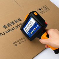Imprimante jet d'encre portable 12,7 mm pour codes-barres, logos et images sur bouteilles, canettes et sacs en plastique