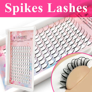 Extensiones de Pestañas de Pelo Natural, 120 Grupos, Curva C Natural, Curva D, Longitudes Mixtas de 8 a 18 mm, Para la Población en General - Product Image 3