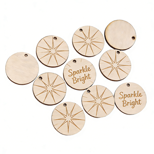 بطاقات خشبية مخصصة لتسجيل مراحل نمو الطفل مع نقش بالليزر وتصميم عائلي محبب لعام <span class=keywords><strong>2026</strong></span> - Product Image 1