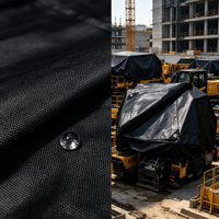 Bâche en PE imperméable en gros, bâche plastique haute résistance, pliable et réutilisable pour le stockage et l'abri en extérieur