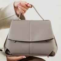 Sac fourre-tout de luxe rétro au design simple pour femme, sac à main portable en polyester, sac à bandoulière messager