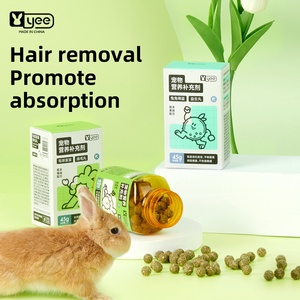 Yee thỏ dứa đu đủ viên thuốc thay thế kem dưỡng tóc bổ dưỡng tẩy lông bóng đồ ăn nhẹ HAMSTER THỎ Nguồn cung cấp - Product Image 2