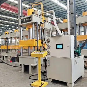 CNC hydraulic press China factory four-column hydraulic press forging machine hydraulic steel door skin embossing machine