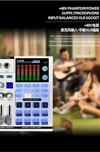 Professional Microphone &amp; Sound Card Kit for Karaoke Recording Live Streaming, Mic Stand Set with Audio <strong>Interface</strong> - Product Image 5