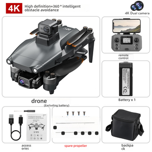 Dron RC L600 con Flujo Óptico, Plegable, con Evitación de Obstáculos, Cámara Dual, GPS, Sin Escobillas, FPV, para Adultos - Product Image 5