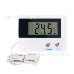 เครื่องวัดอุณหภูมิอิเล็กทรอนิกส์แบบดิจิตอลสำหรับตู้ปลา ST-1A 1 เมตร จอแสดงผลควบคุมอุณหภูมิอัจฉริยะ สำหรับตู้ปลาและเครื่องปรับอากาศในรถยนต์ - Product Image 1