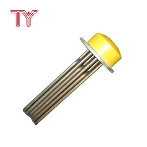 Customized 220V 6KW 3 Phase Oil Immersion Heater Screw Plug Element For Industrial Heating