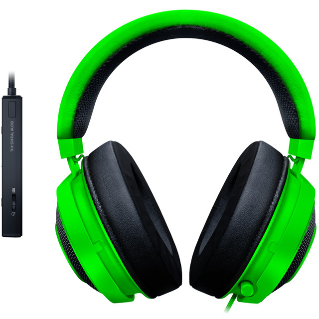 Razer Kraken TE Headset THX Space Sound Eat Chicken and Cf E-sports Game Head-mounted Listening Voice Headphones