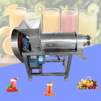 Hoog Efficiënte Industriële Spirale Koude Pers Fruit- en Groente-Aloë Vera-Aardbei-Ananas-Granaatappelsap Extractor Machine