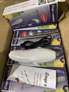 En gros CL503 Éplucheur de légumes et détartroir à poisson portatif rechargeable en acier inoxydable pour fruits - Product Image 6