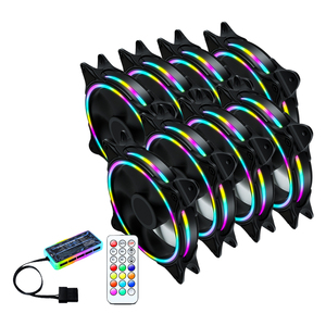 ซูเปอร์เงียบ OEM ที่กำหนดเองลึกเย็น RGB พัดลมระบายความร้อน CPU 120มิลลิเมตรเครื่องคอมพิวเตอร์กรณีแฟน RGB กับพัดลมนำสำหรับการเล่นเกม - Product Image 4
