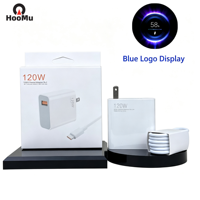 Chargeur mural rapide PD 120W 1 port avec matériau ignifuge en PC et prises UK/US/EU pour téléphone portable modèle MC-22