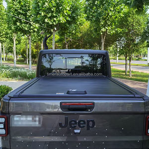 2025 jeep Gladiator Custom Roll up Pickup Truck Bed Hardtop Cubiertas de <span class=keywords><strong>maletero</strong></span> de aluminio deslizante para acampar - Product Image 2