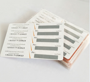 Fabricant de cartes à gratter personnalisées avec mot de passe, cartes de recharge téléphonique prépayées, cartes téléphoniques à gratter avec code PIN - Product Image 4