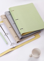 Organiseur/Agenda Professionnel A4 Personnalisé en Cuir PU avec Anneaux et Feuilles Amovibles