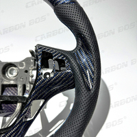 Volant de direction automobile en fibre de carbone bleu LED, vente chaude d'usine, pour Hyundai Genesis Coupé, qualité neuve 2010-2016