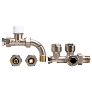 <span class=keywords><strong>Raccord</strong></span> à visser en laiton DOZ haute pression à 90 degrés pour chauffage au sol hydraulique TRV-5tong, <span class=keywords><strong>raccord</strong></span> réutilisable en une seule pièce - Product Image 3