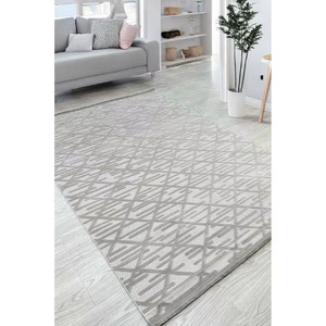 Tapis Bohème Lavable OEM, Motif Géométrique Moderne en Relief, Antidérapant, pour Salon, Chambre, Décoration Intérieure - Product Image 1