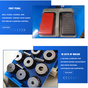 Machine à sertir les flexibles de haute précision 6-51 mm homologuée CE, presse hydraulique 600T pour flexibles hydrauliques d'excavatrice et conduites d'huile automobiles - Product Image 4